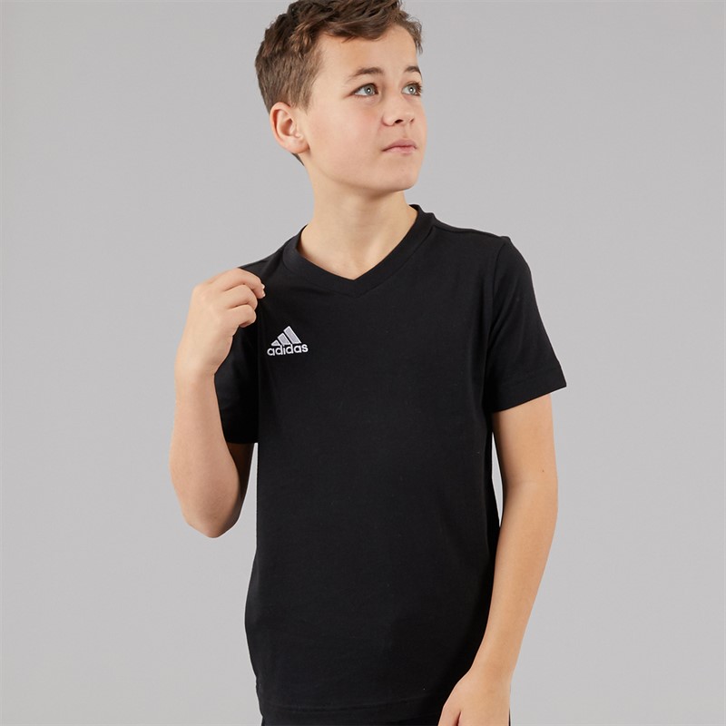 adidas Junior Entrada 22 Training T-Shirt Black