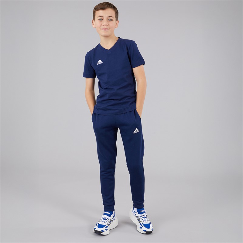 adidas Junior Entrada 22 Training T-Shirt Team Navy Blue
