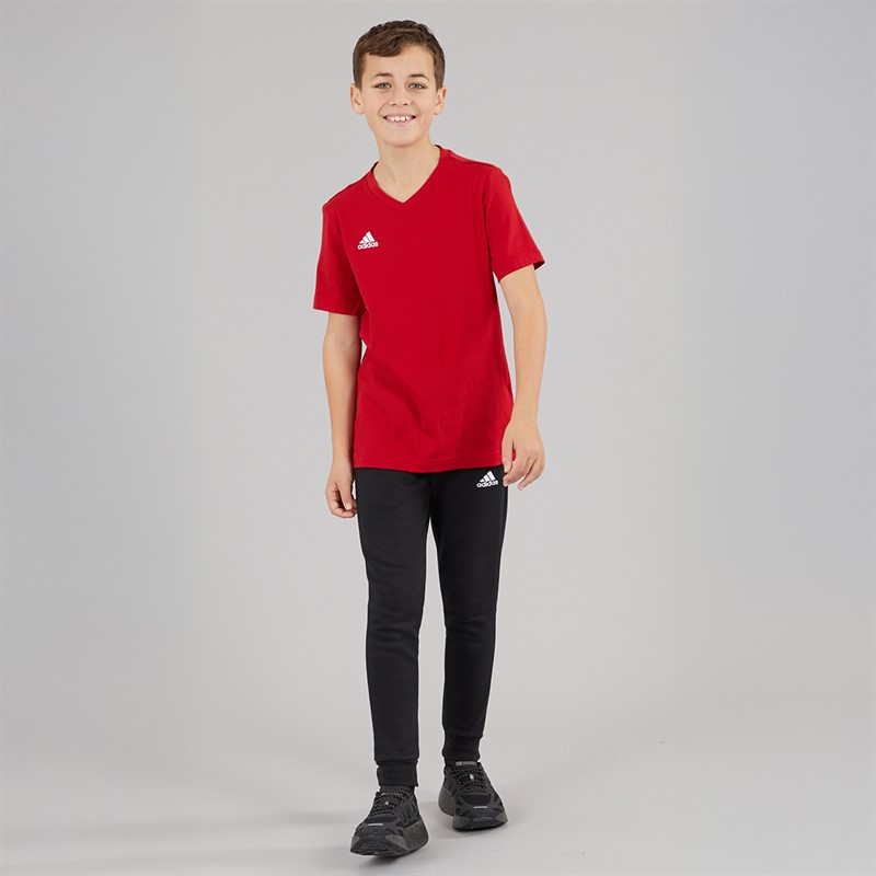 adidas Junior Entrada 22 Training T-Shirt Team Power Red