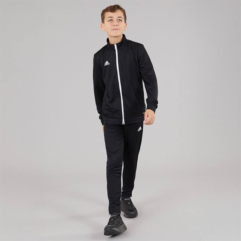 adidas Junior Entrada 22 Poly Training Jacket Black