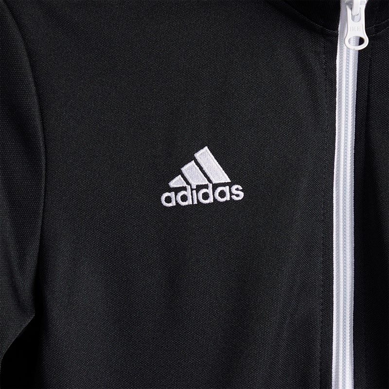 adidas Junior Entrada 22 Poly Training Jacket Black