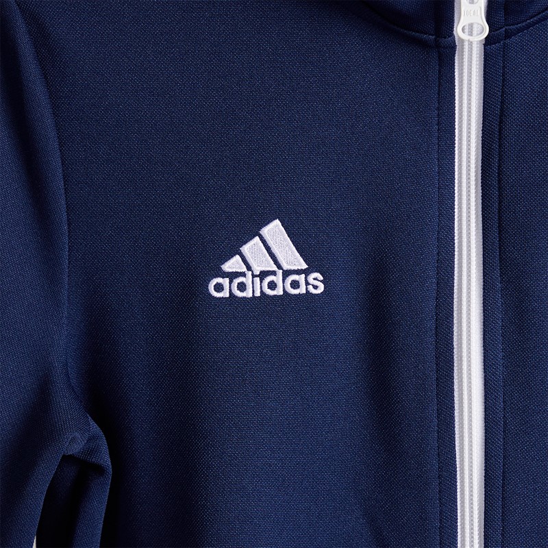 adidas Junior Entrada 22 Poly Training Jacket Team Navy Blue