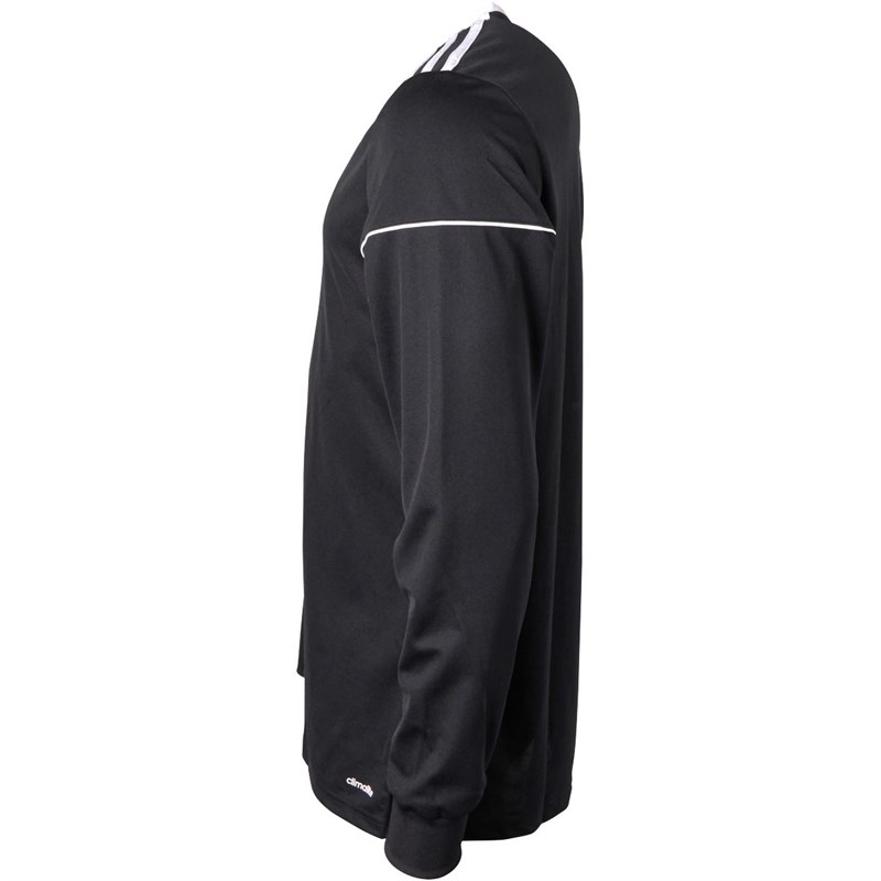 adidas Mens Squadra 17 Long Sleeve Jersey Black/White