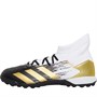 adidas Mens Predator Mutator 20.3 TF Astro Football Boots Footwear White/Gold Metallic/Core Black