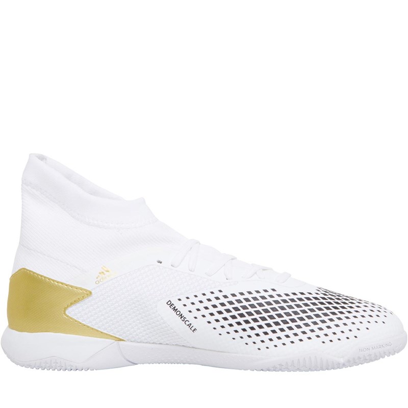 adidas Herren Predator Mutator 20.3 IN INDOOR Fussballschuhe Weiß