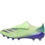adidas Mens X Ghosted.1 AG Artificial Grass Football Boots Signal Green/Energy Ink/Semi Solar Slime
