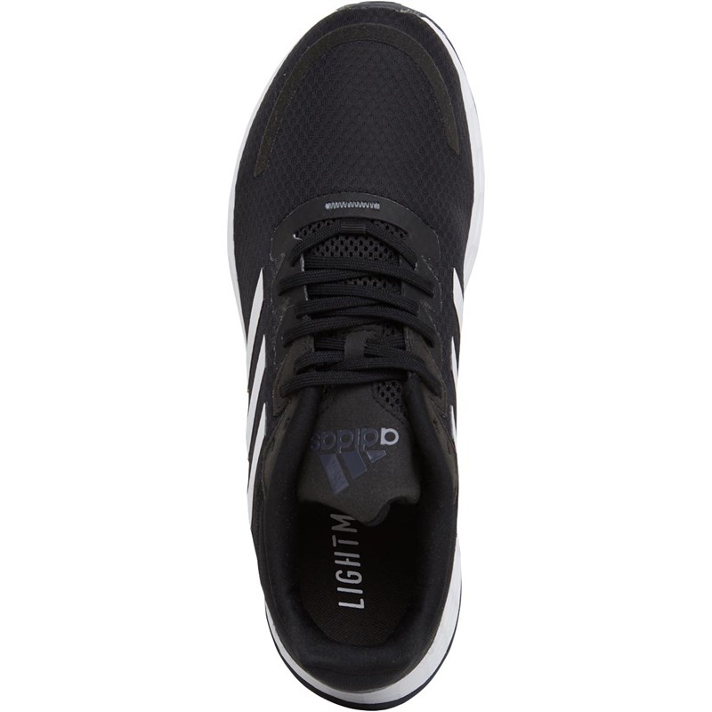adidas Mens Duramo SL Neutral Running Shoes Core Black/Footwear White/Grey Six