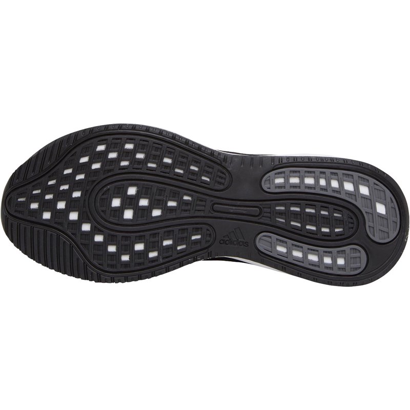 adidas Womens Galaxar Run Neutral Running Shoes Core Black/Grey Five/Signal Pink