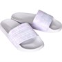 adidas Womens Adilette Shower Slides Dash Grey/Dash Grey/Clear Lilac