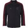 adidas Junior MUFC Manchester United Anthem Jacket Black/Real Red