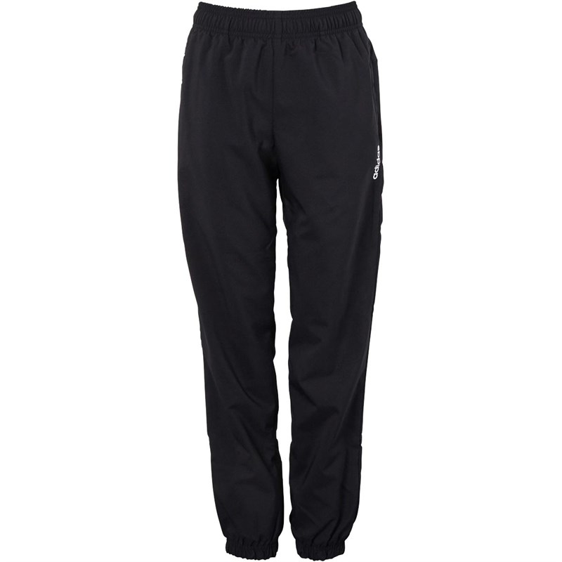 adidas Junior Essentials PLAIN STANFORD Track Pants Black/White