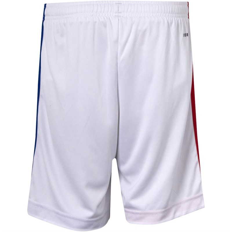adidas Pantalons de Sport Performants OL Olympique Lyonnais Home Junior Blanc
