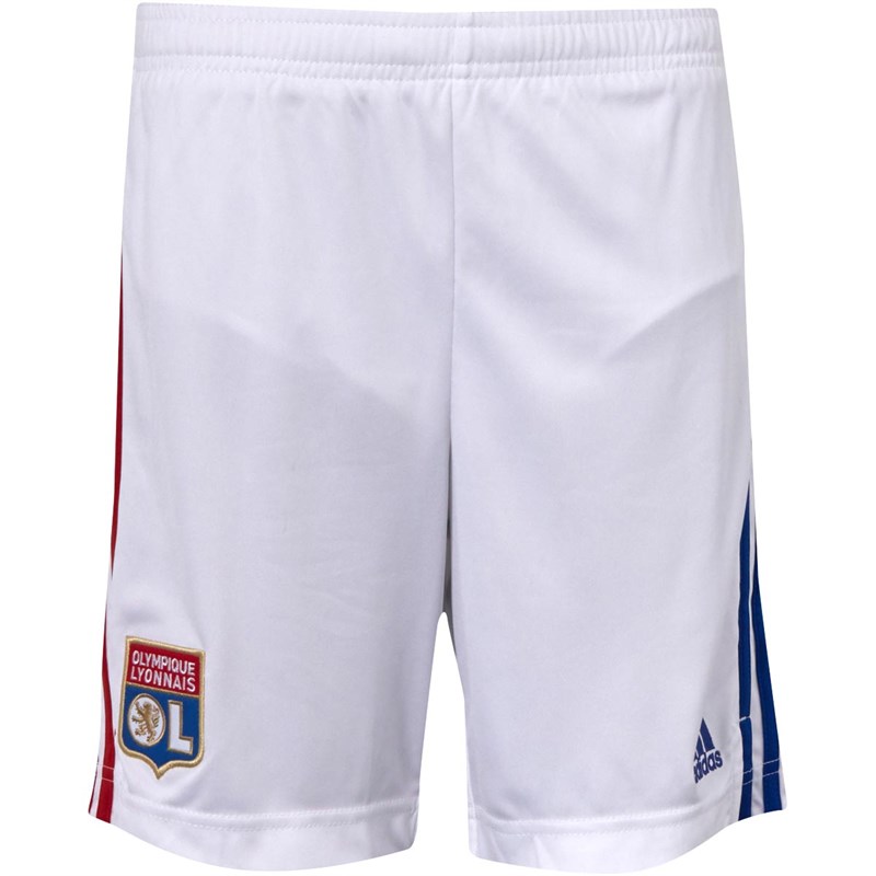 adidas Pantalons de Sport Performants OL Olympique Lyonnais Home Junior Blanc