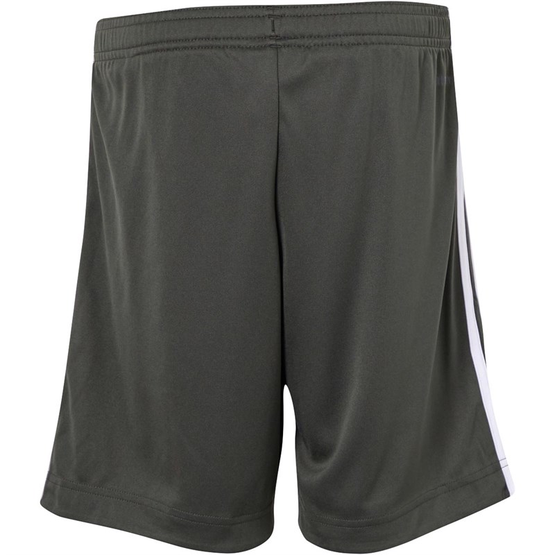 adidas Junior MUFC Manchester United Away Shorts Legend Earth