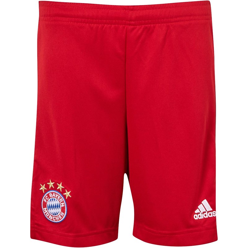 Buy adidas Junior FCB Bayern Munich Home Shorts FCB True Red