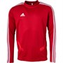 adidas Męskie Tiro 19 Poly 1/4 ZIP Bluzy Sportowe Czerwony