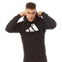 adidas Mens Sportswear Badge of Sport Hoodie Black