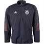 adidas Herren FCB BAYERN MUNICH Travel 1/4 ZIP Sweatshirts Grau