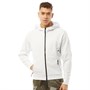 adidas Mens Must Haves AEROREADY Full-Zip Hoodie White