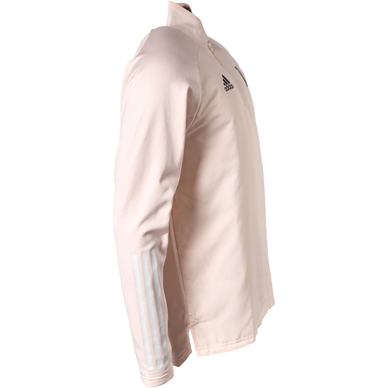 adidas Mens JFC Juventus Warm Top Pink Tint/Legend Ink