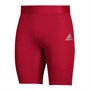 adidas Mens Alphaskin Sport compression Shorts Tights Powder Red