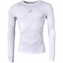 adidas Męskie Alphaskin Sport Topy z Długim Rękawem Biały