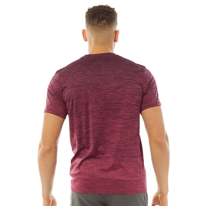 adidas Herren Gradient T-Shirts Rot