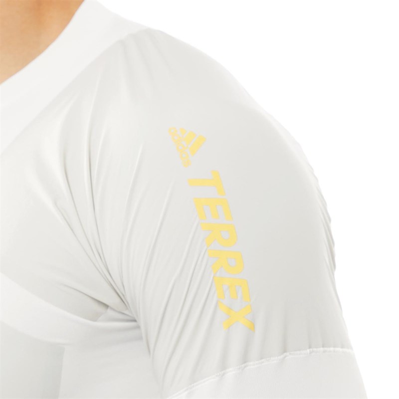 adidas Męskie Terrex Zupahike T-shirty Biały