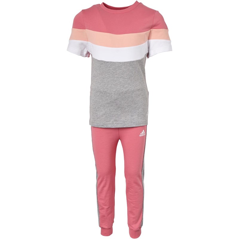 adidas Survêtements Summer Jogger Set Enfants Rose