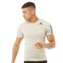 adidas Heren Primeblue AEROREADY 3-Stripes Slim T-shirts Grijs