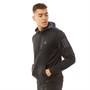 adidas Męskie Full Zip Hooded Bluzy Dresowe Czarny