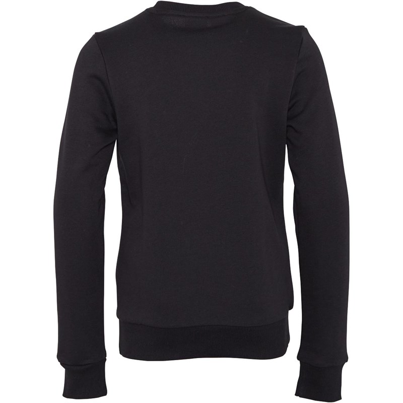 adidas Junior Essentials Linear Sweatshirt Black/White