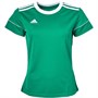 adidas Womens Squadra 17 Jersey Bold Green/White