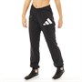 adidas Womens 3 Bar Logo Warm-Up Sports Track Pants Black/White
