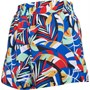 adidas Womens Women X Farm Shorts Royal Blue/Glow Mint/Scarlet/Black