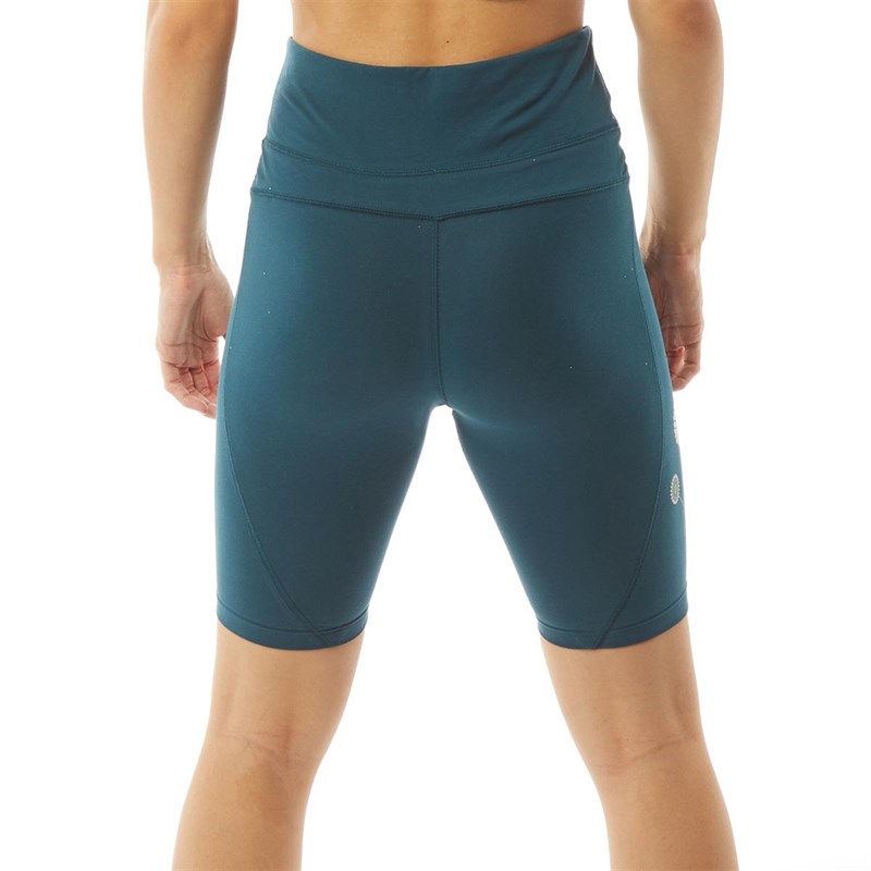 adidas Womens Terra Love Shorts Tights Teal