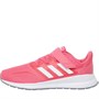 adidas Kids Run Falcon Neutral Running Shoes Real Pink/Footwear White/Grey Three