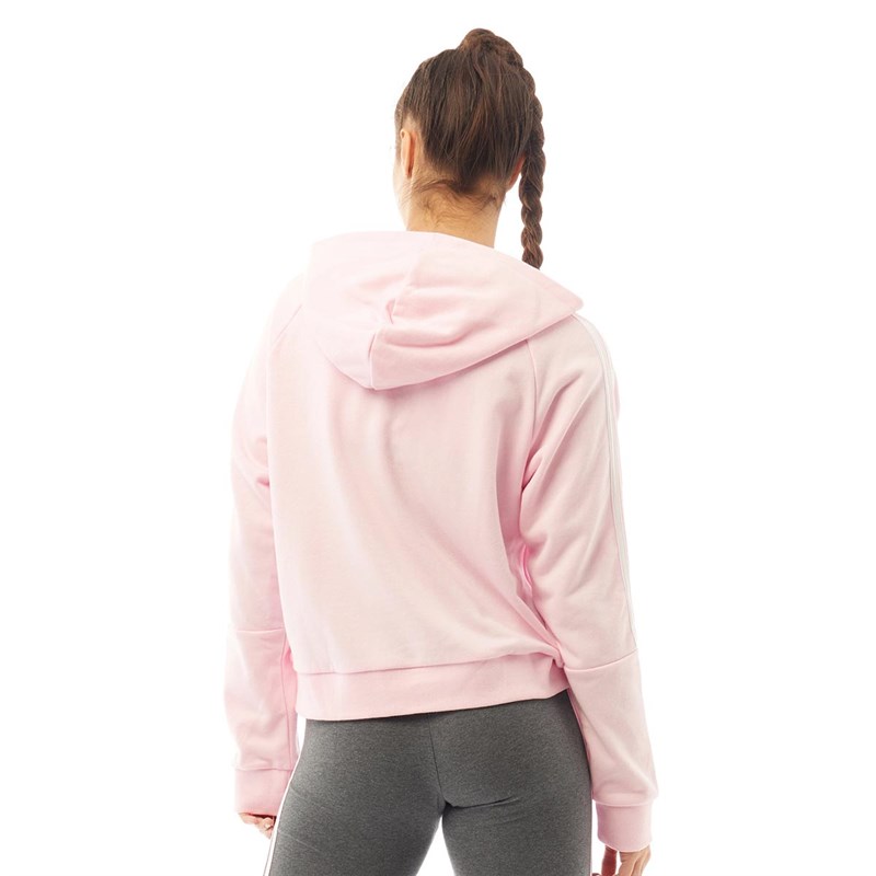 adidas clear pink hoodie