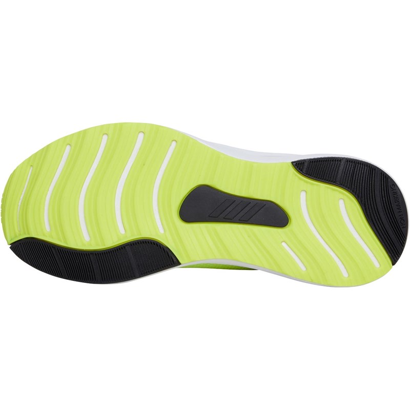 adidas Kids Fortarun Neutral Running Shoes Solar YelLow/Core Black/Footwear White