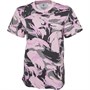 adidas Damen Essentials Boyfriend Camouflage T-Shirts Mehrfarbig