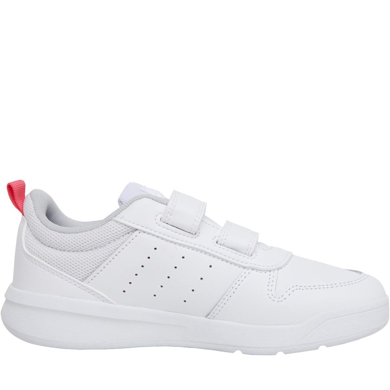 adidas Kids Tensaur Neautral Running Shoes Footwear White/Real Pink/Footwear White