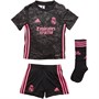 adidas Maillot de Foot RMCF REAL MADRID Third Enfants Noir