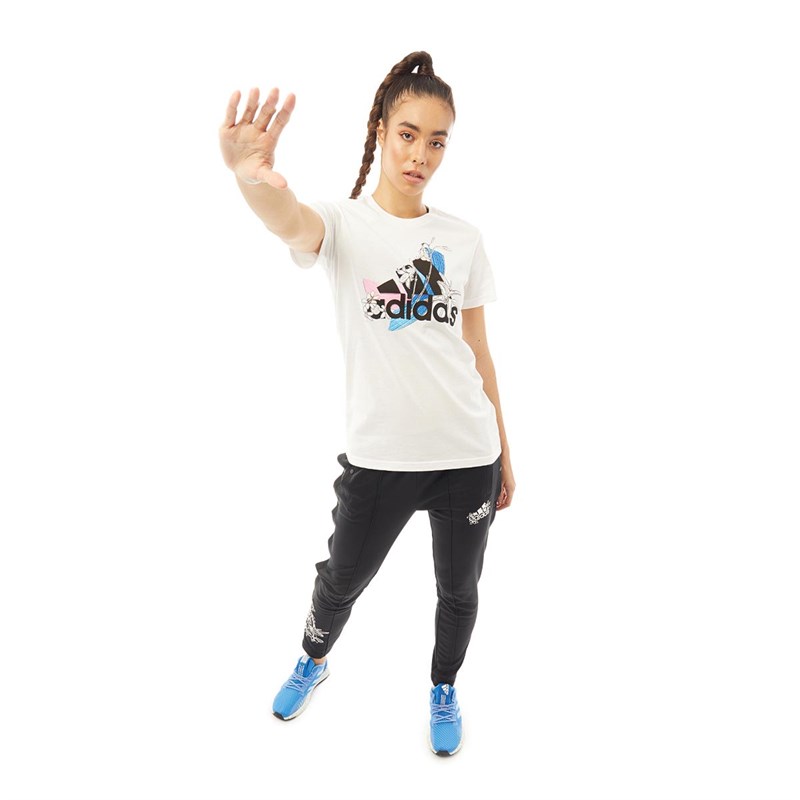 adidas Damskie T-shirty Biały