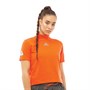 adidas Womens Sportswear Crop T-Shirt Orange