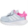 adidas Infant Tensaur Run Neutral Running Shoes Halo Blue/Footwear White/Screaming Pink