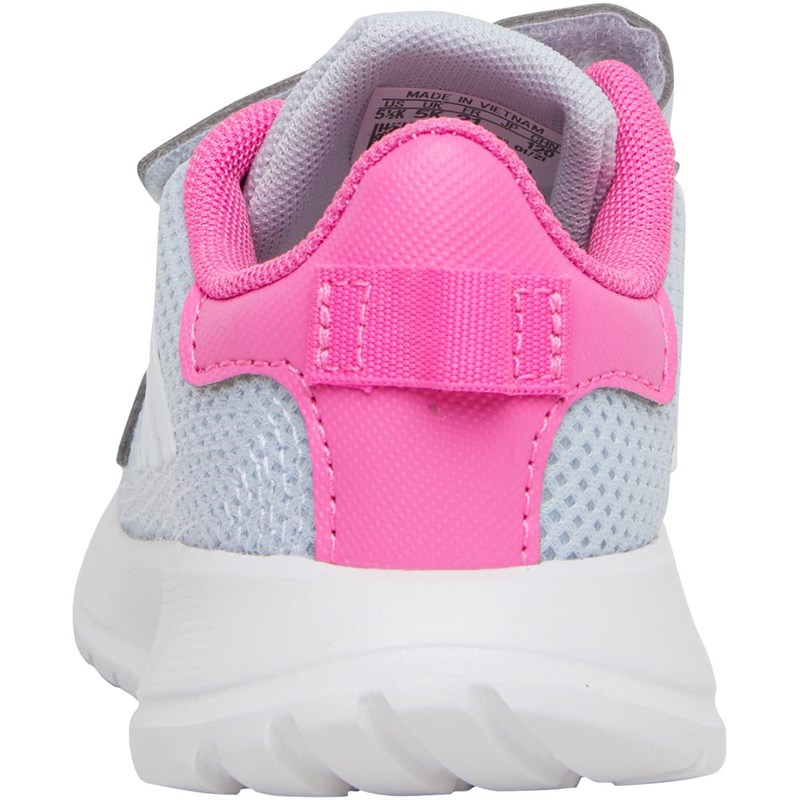 adidas Infant Tensaur Run Neutral Running Shoes Halo Blue/Footwear White/Screaming Pink