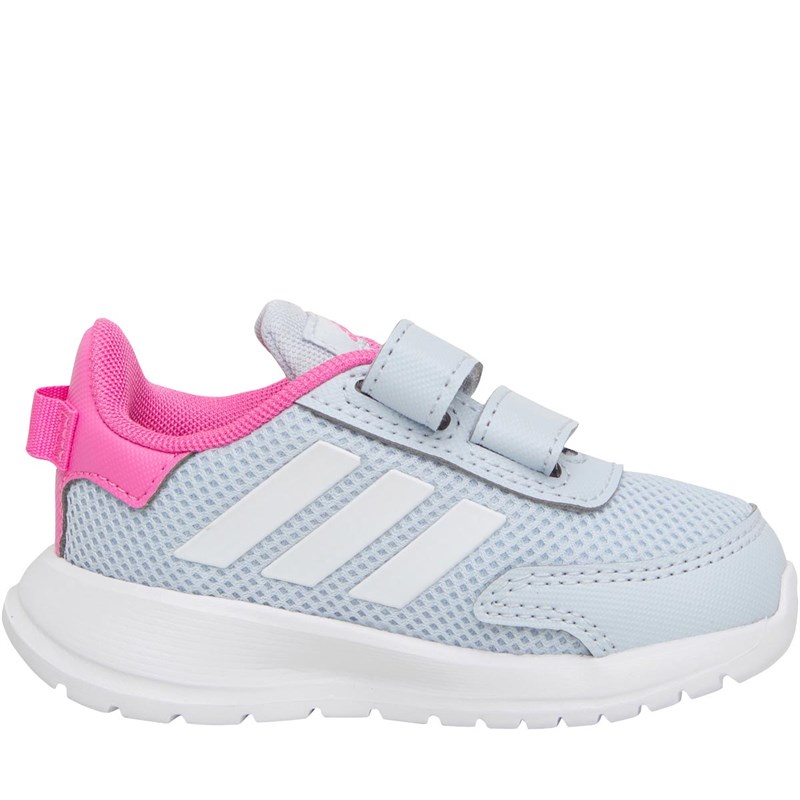 adidas Infant Tensaur Run Neutral Running Shoes Halo Blue/Footwear White/Screaming Pink