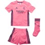 adidas Børn RMCF REAL MADRID Away Fodboldtrøjer Lyserød
