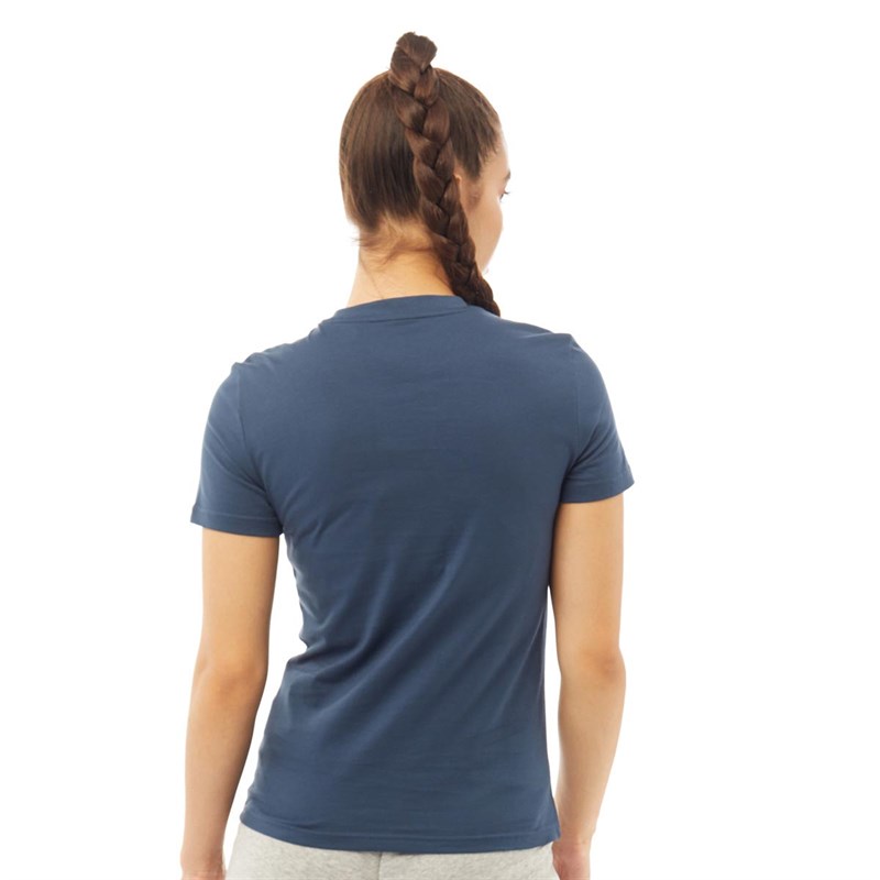adidas T-Shirts Tropical Graphic Femme Bleu