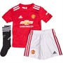 adidas Børn Childrens MUFC Manchester United Home Mini Kit Fodboldtrøjer Flerfarvet